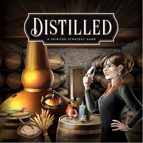 Настольная игра Distilled: A Spirited Strategy Game