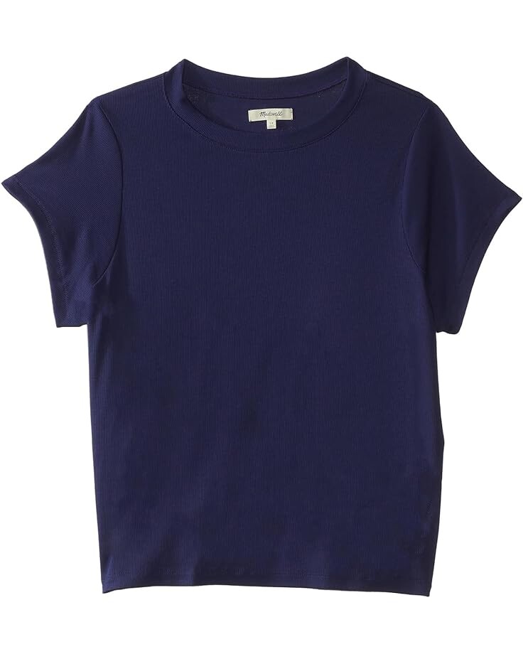 

Футболка Madewell Plus Brightside Tee, цвет Fresh Blueberry