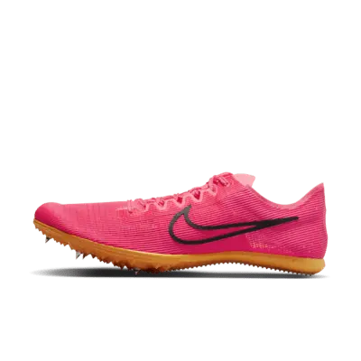 

Шипованные кроссовки Nike Zoom Mamba 6 Track & Field Distance Spikes, цвет Hyper Pink/Laser Orange/Black