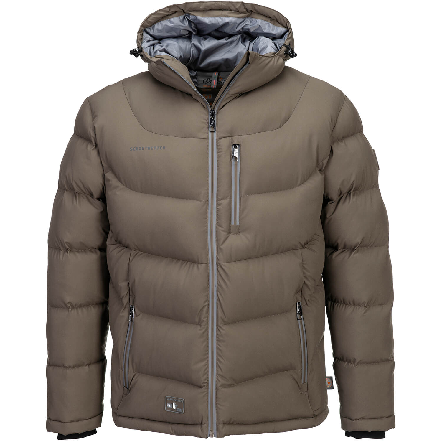 

Куртка SCHIETWETTER Steppjacke, оливковый