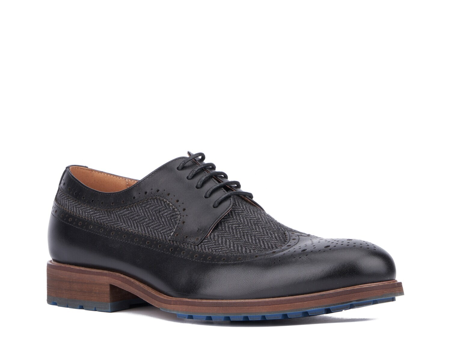 Туфли-оксфорды Vintage Foundry Co Cyril Wingtip, черный