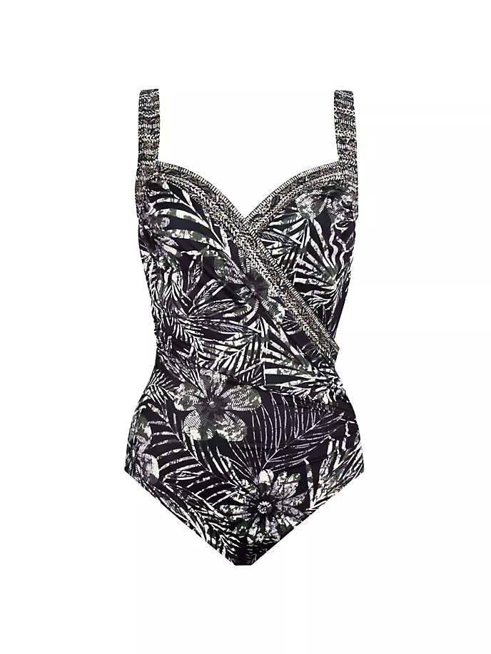 

Сплошной купальник Zahara Sanibel Miraclesuit Swim, черный