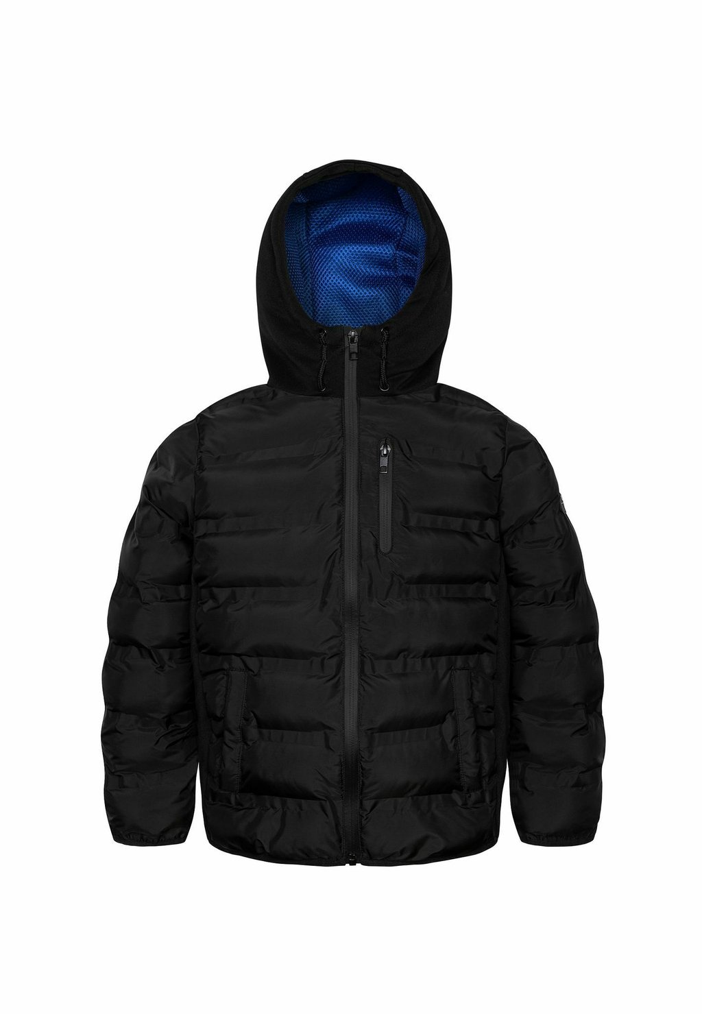 Легкая куртка HOODED PUFFER MINOTI, цвет black легкая куртка hooded puffer minoti цвет dark blue