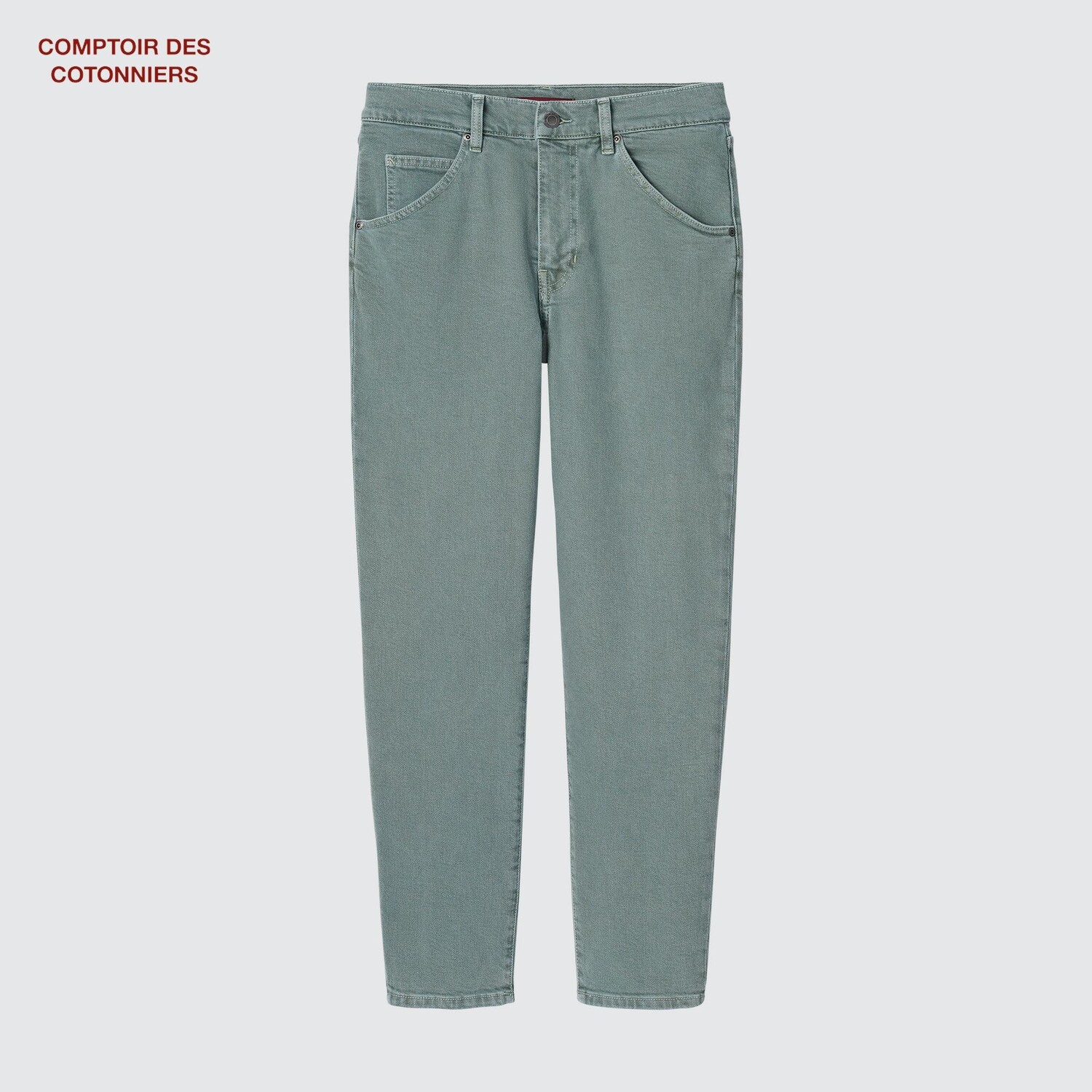 

Джинсы с напуском Comptoir des Cotonniers Uniqlo, зеленый