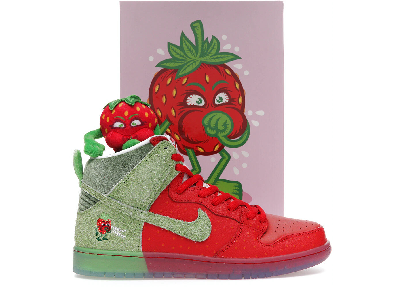 

Кроссовки Nike SB Dunk High мужские, красный