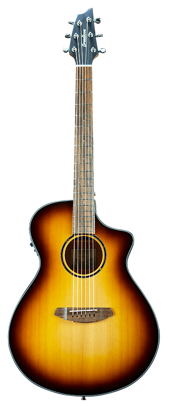 Акустическая гитара Breedlove Discovery S Concert Edgeburst CE Acoustic Electric Guitar in Red Cedar and African Mahogany