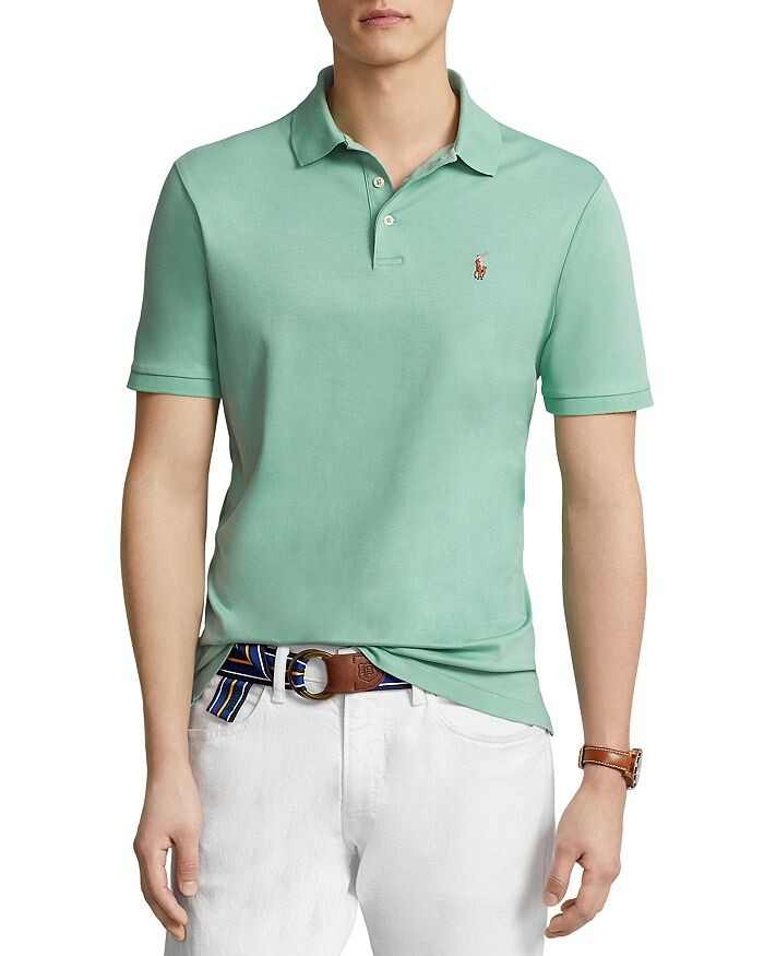 

Рубашка поло классической посадки в сеточку Polo Ralph Lauren