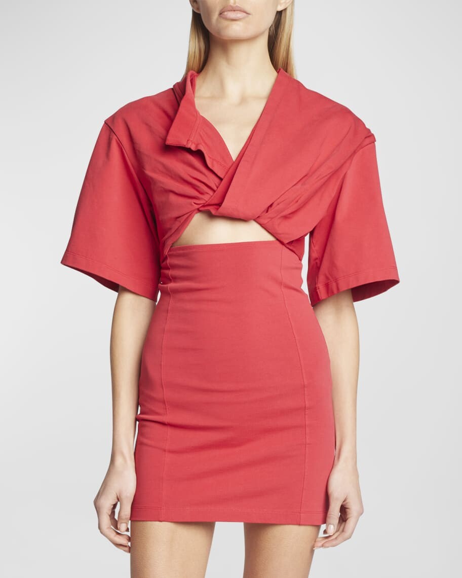 

Мини-платье Bahia Twist Jacquemus
