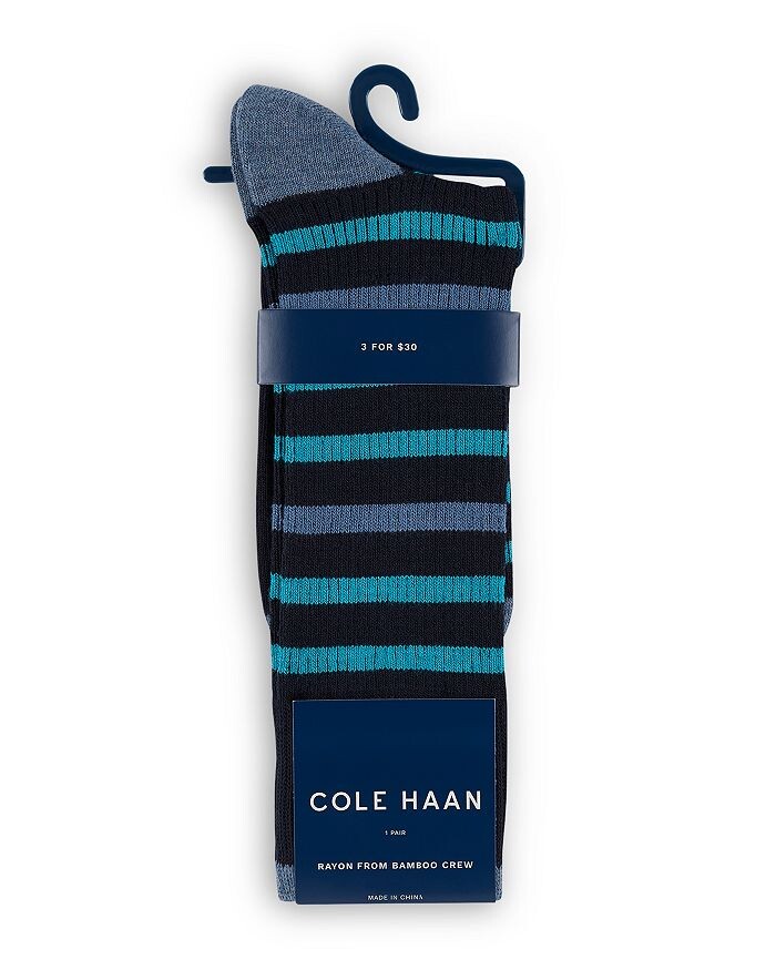 

Ребристые бамбуковые носки с круглым вырезом Cole Haan