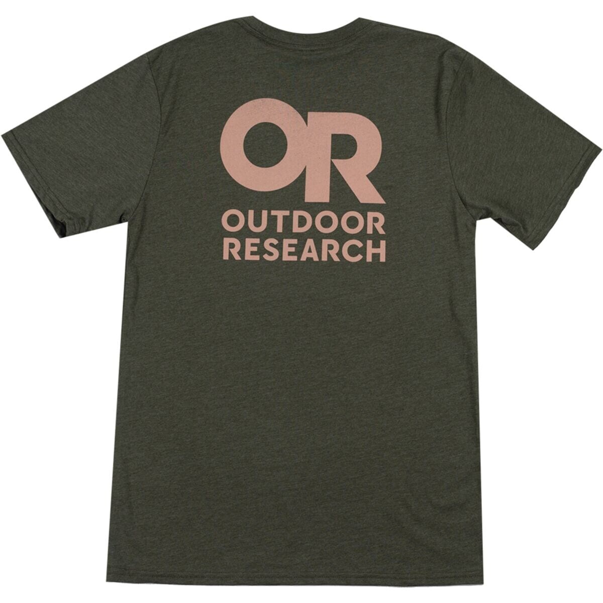 

Футболка с логотипом lockup back Outdoor Research, зеленый