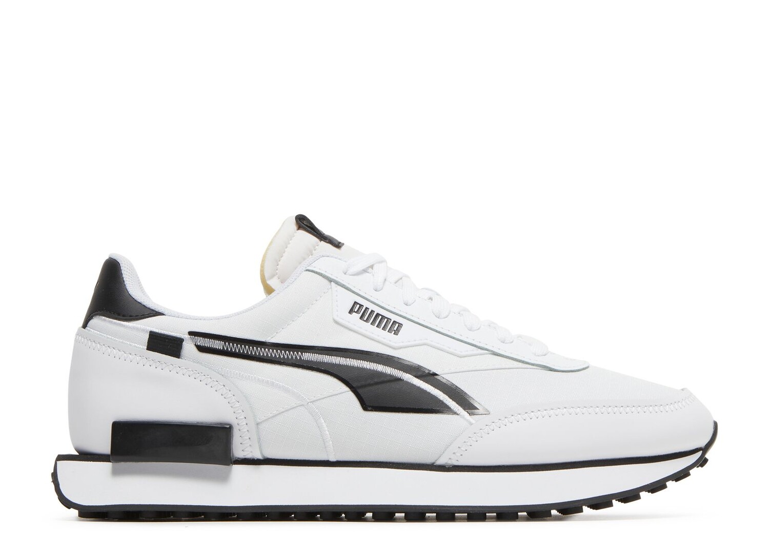 puma future rider twofold Кроссовки Puma Future Rider Twofold 'White Black', белый