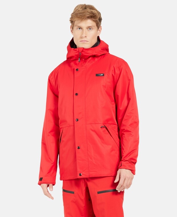

Лыжная куртка Oakley, красный