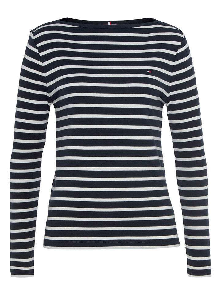 

Лонгслив Tommy Hilfiger, темно-синий