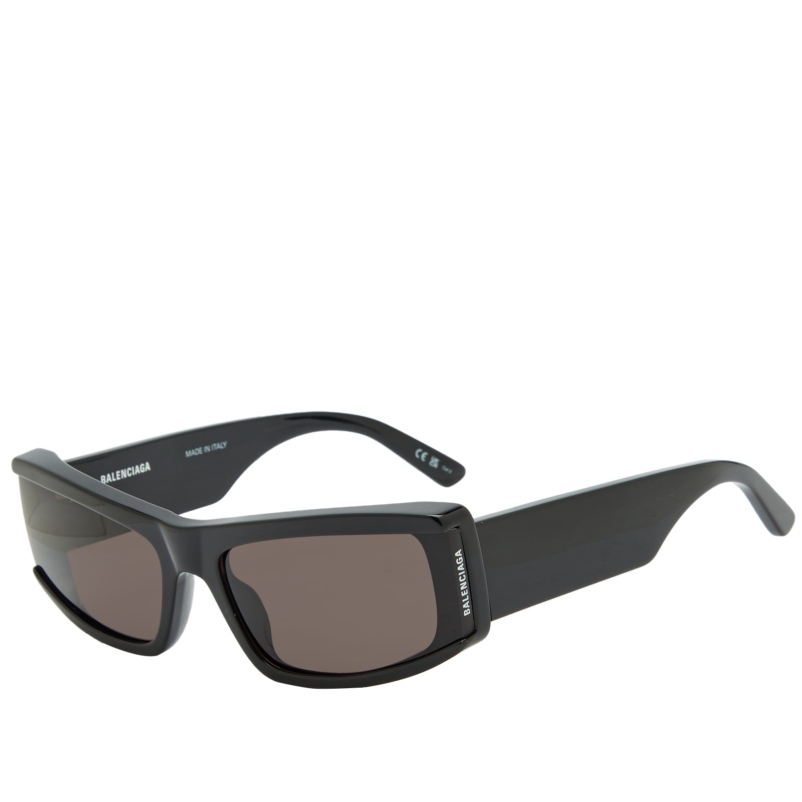 цена Солнцезащитные очки Balenciaga Eyewear Bb0305S, цвет Black & Grey