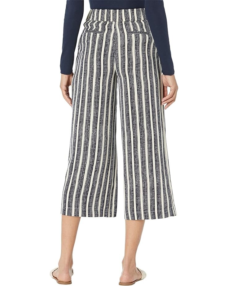 Брюки Lysse Marina Stretch Woven Wide Leg Crop Pants, цвет Wavy Stripe