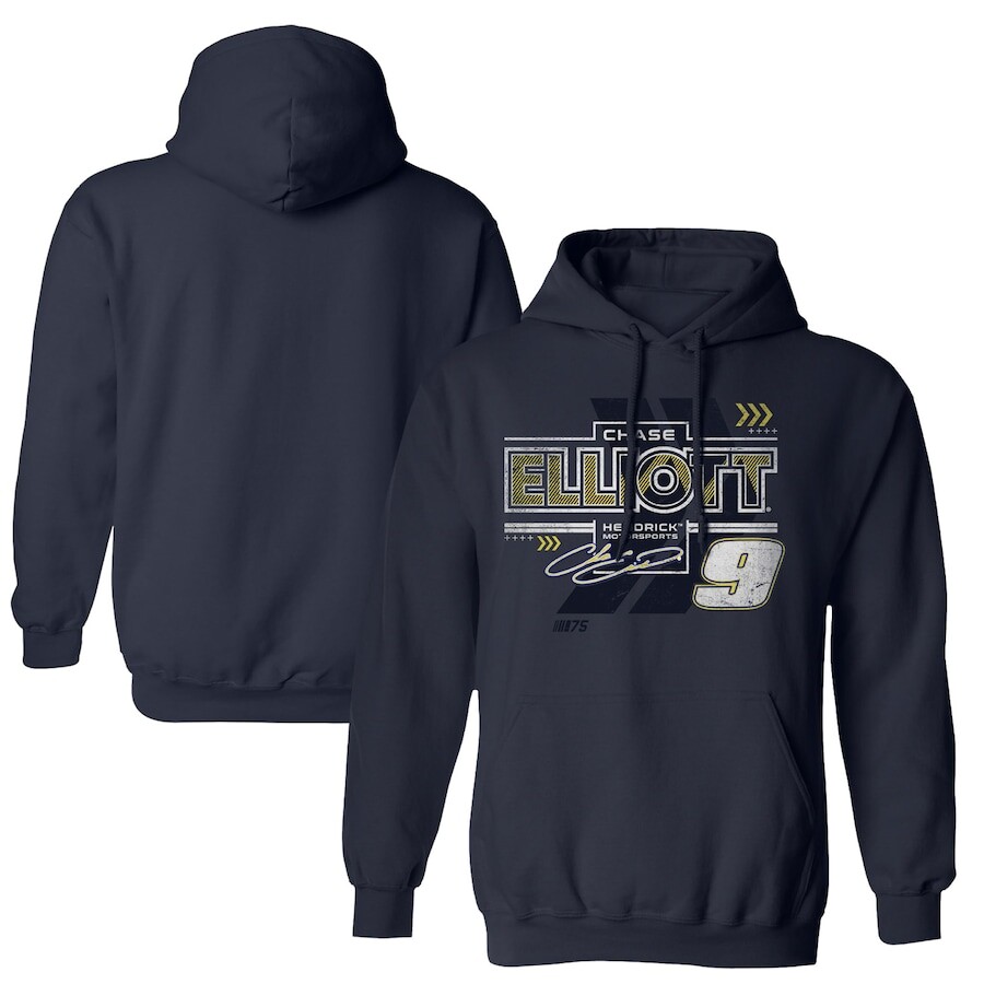 

Пуловер с капюшоном Hendrick Motorsports Team Collection Chase Elliott, нави