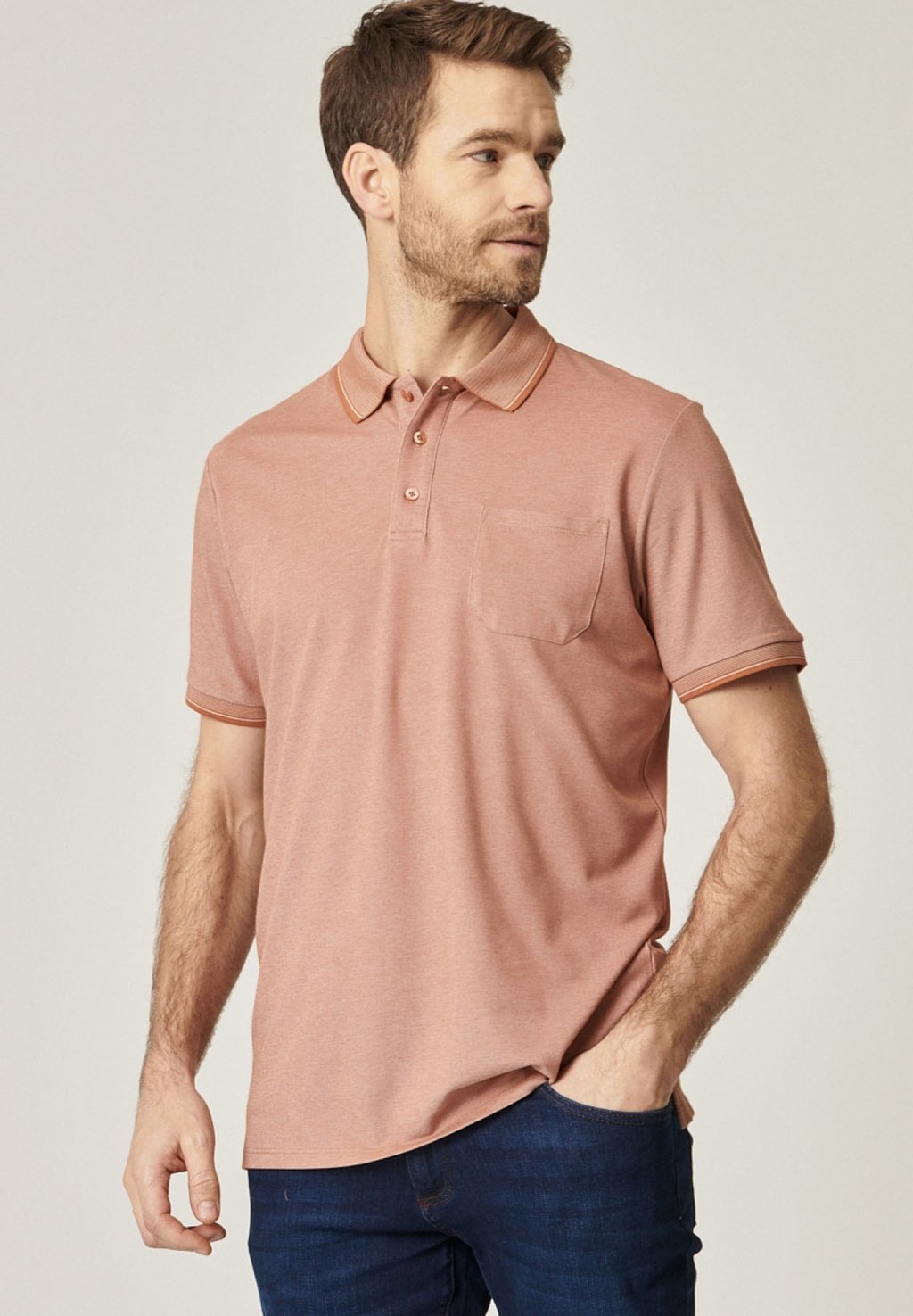 Рубашка-поло COMFORT FIT AC&CO / ALTINYILDIZ CLASSICS, цвет Comfort Fit Tshirt
