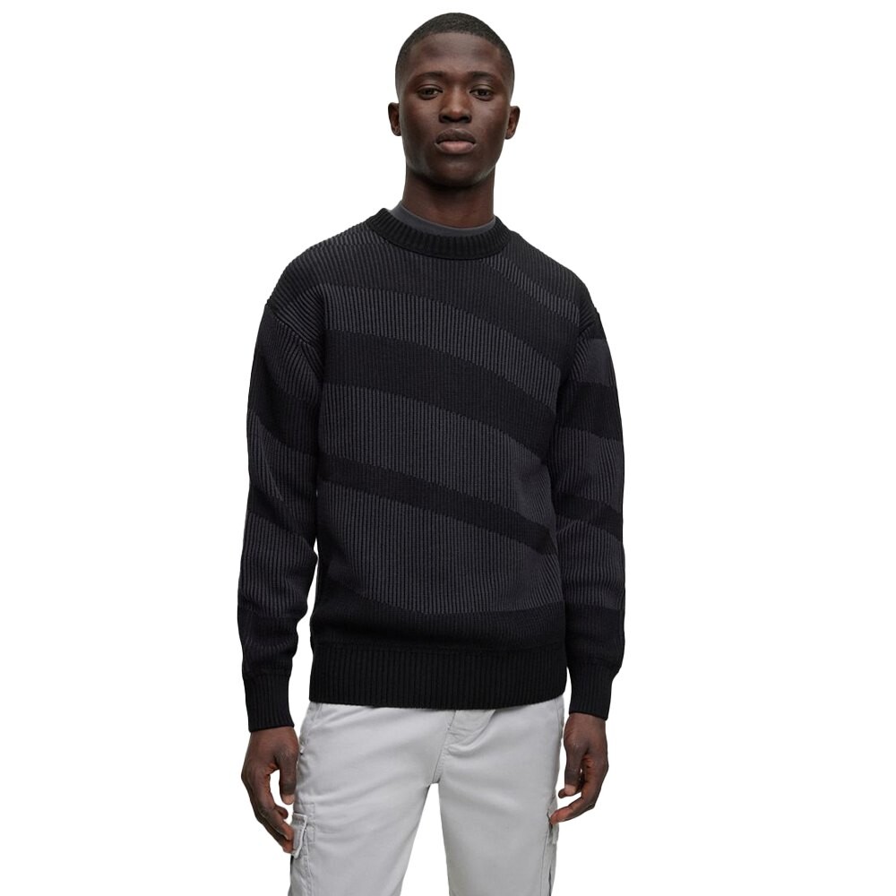 

Свитер BOSS Arace 10250539 Round Neck, черный