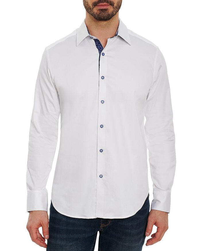 

Праведная классическая рубашка Robert Graham