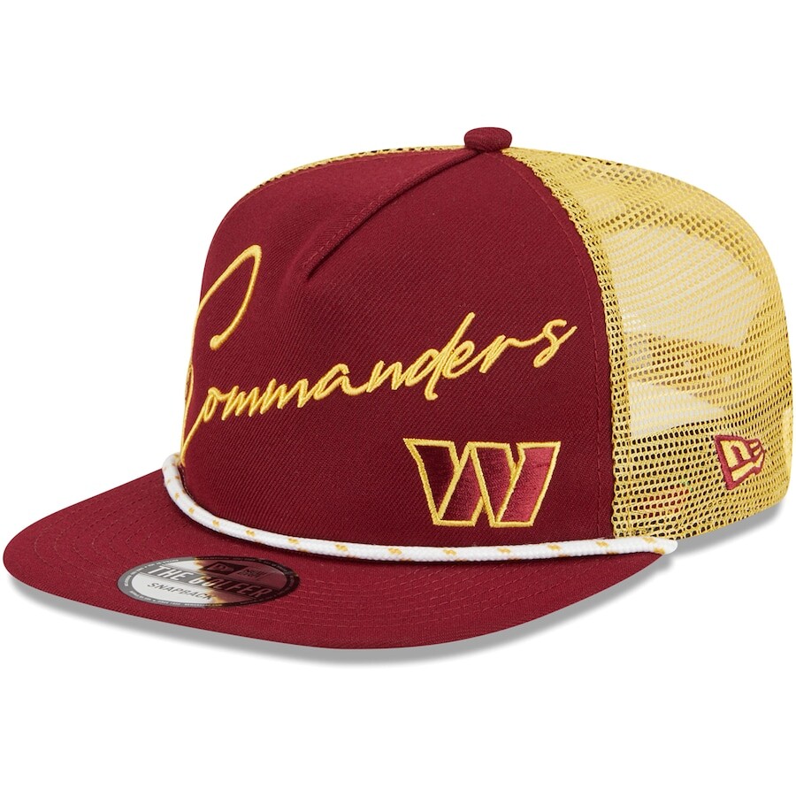 

Бейсболка New Era Washington Commanders, бордовый