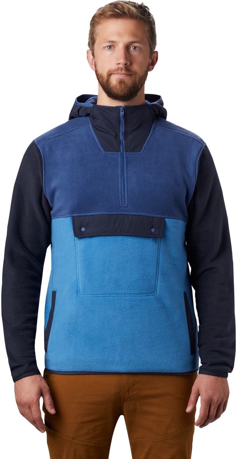 

Флисовый пуловер UnClassic – мужской Mountain Hardwear, синий