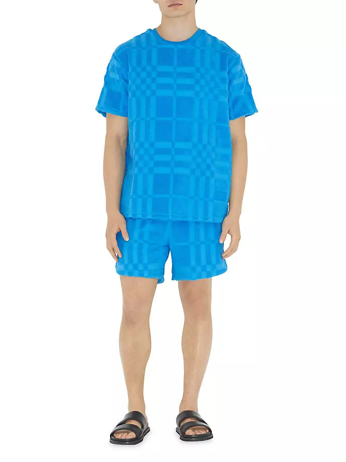 

Футболка в клетку Willesden Burberry, синий