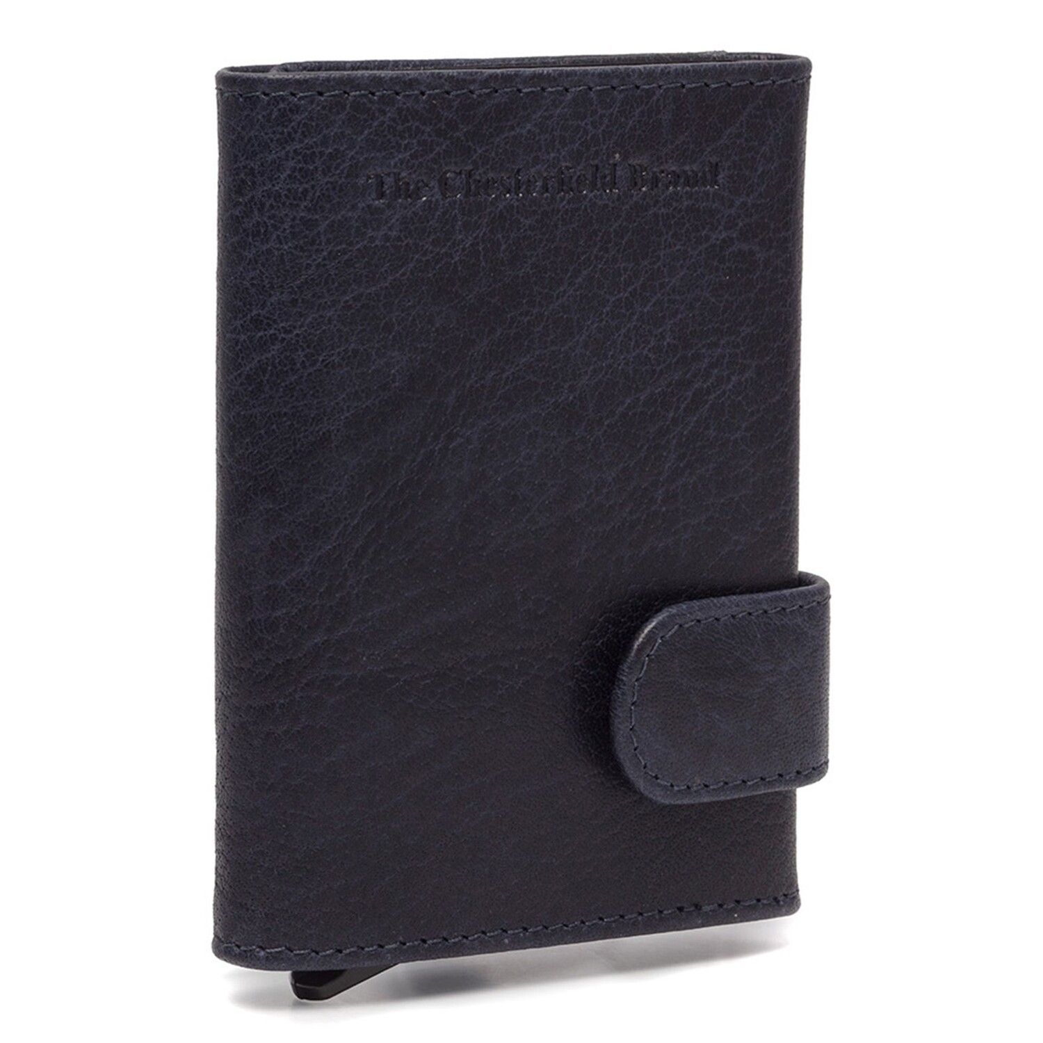 

Кошелек The Chesterfield Brand Antique Buff Kreditkartenetui RFID Schutz Leder 7 см, темно-синий