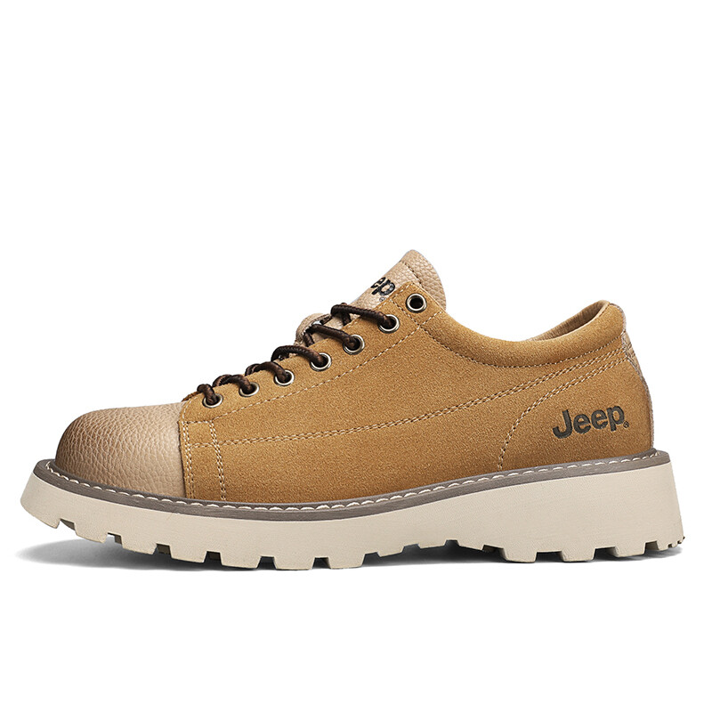 

Кроссовки Jeep Cargo Shoes Men Low-top Yellow, цвет Earth Yellow