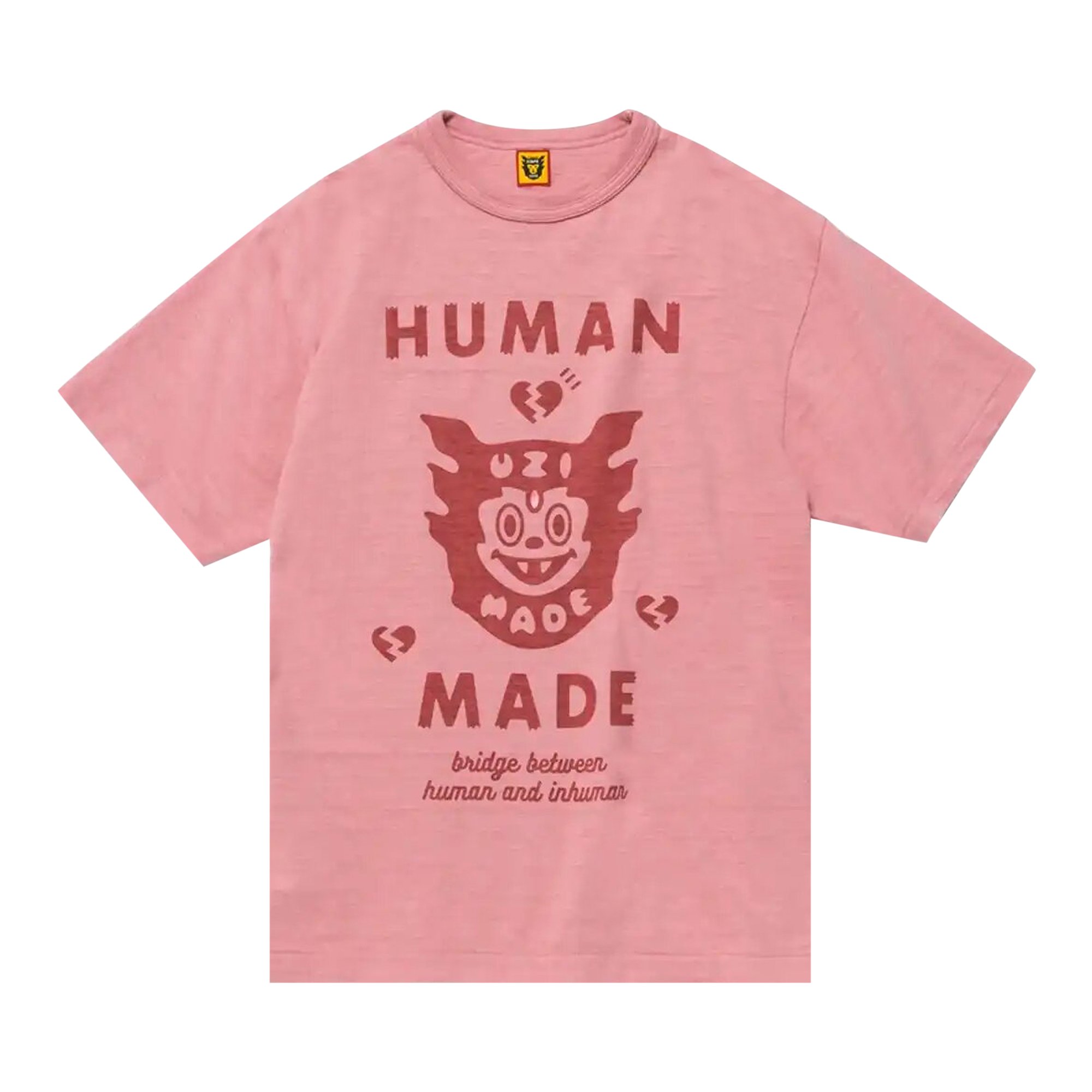 Футболка Human Made x Lil Uzi Vert #2 Розовая футболка human made x lil uzi vert 2 розовая
