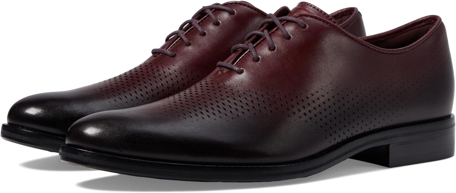 

Оксфорды Washington Grand Laser Wing Oxford Cole Haan, цвет Bloodstone Gradient/Black