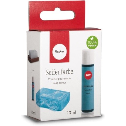 

Жидкий мыльный краситель Rayher для мыловарения и косметики 10 мл Лазурный синий