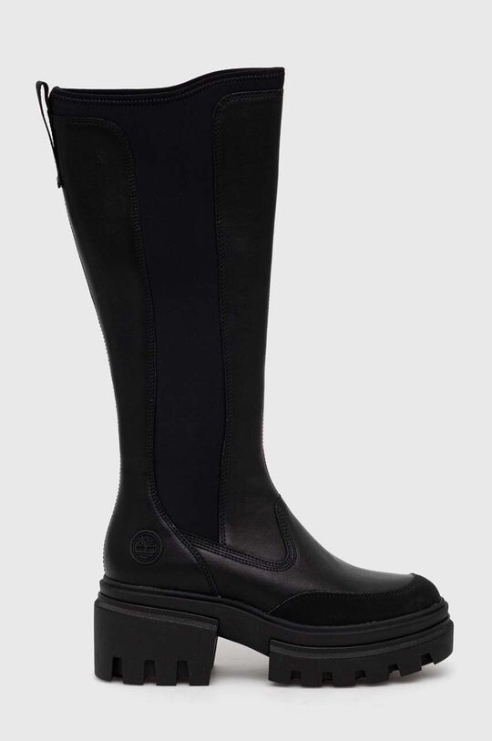 

Высокие кожаные ботинки Everleigh Boot Timberland, черный