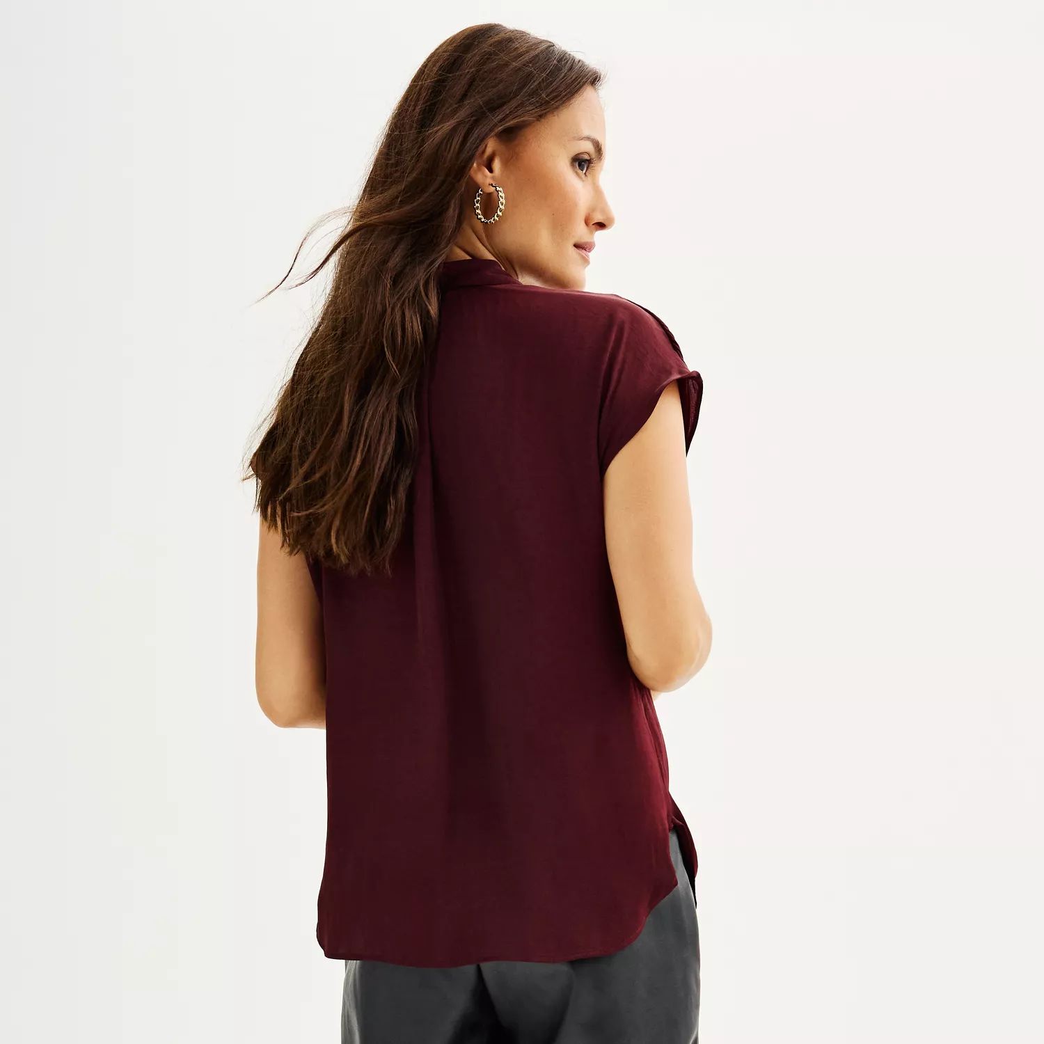 Женская рубашка с короткими рукавами и лацканами Nine West Nine West кроссовки recykers camden pink