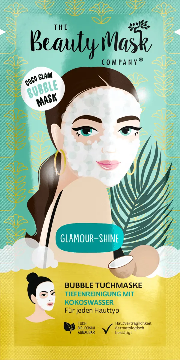 

Тканевая маска Coco Glam Bubble 1 шт. THE Beauty Mask COMPANY