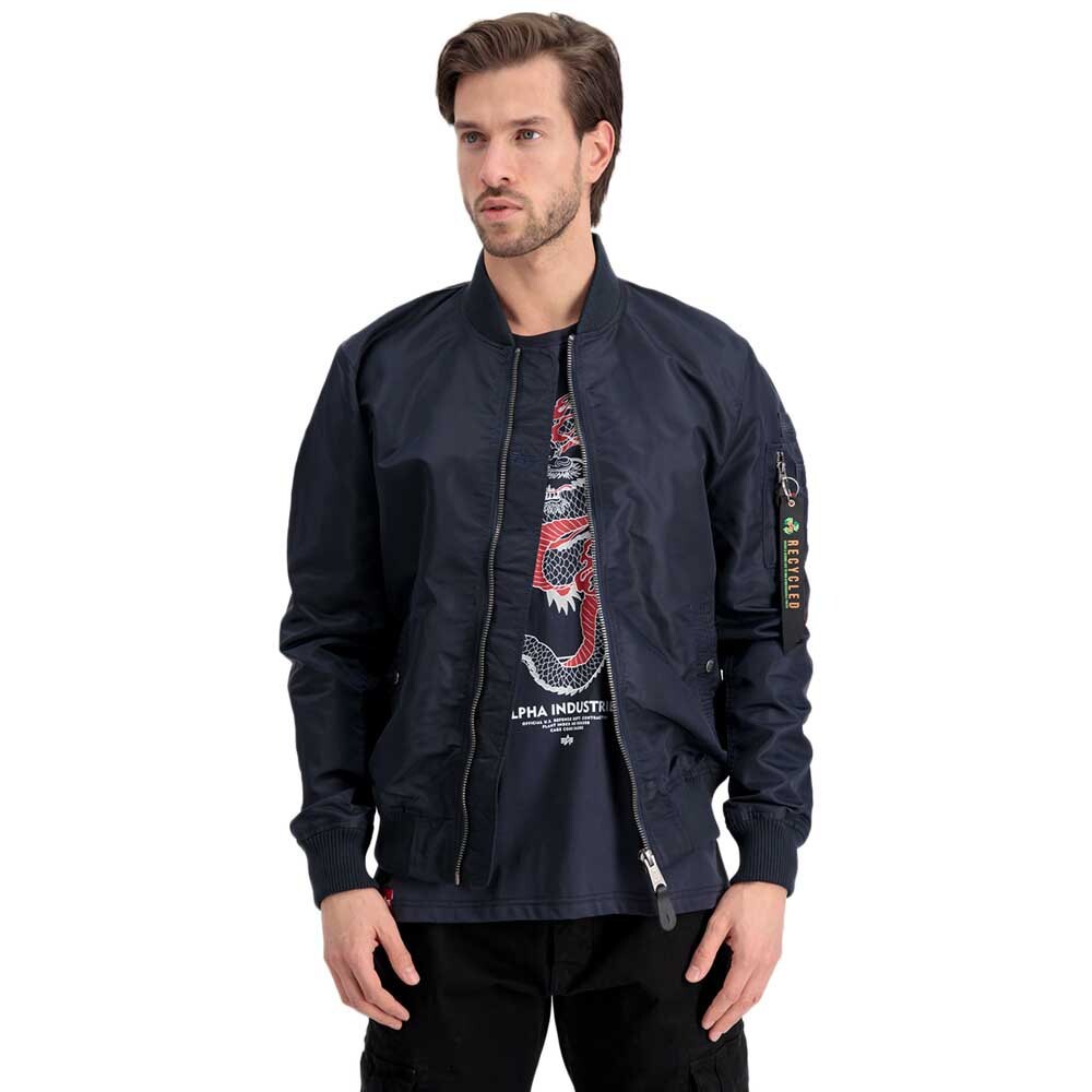 

Куртка Alpha Industries MA-1 LW Project R, синий
