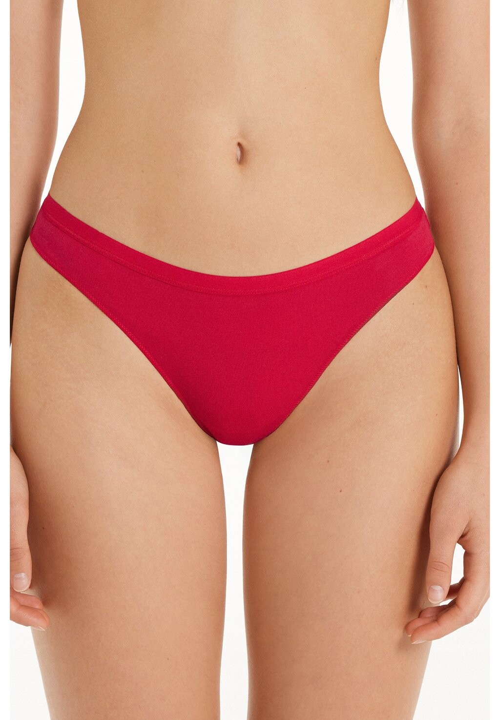 

Стринги BRASILIAN Tezenis, крапчатый красный