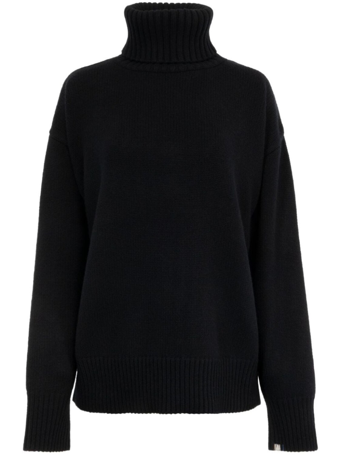 

Extreme cashmere джемпер оверсайз no.20 xtra с высоким воротником, черный