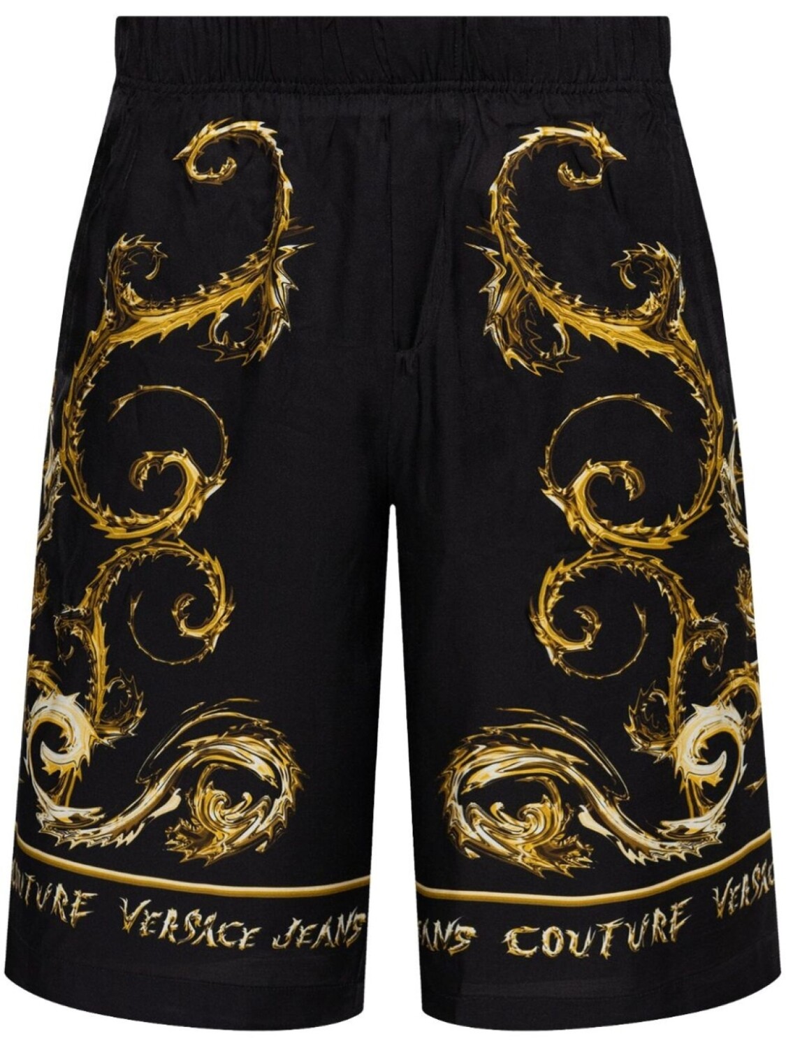 

Versace Jeans Couture шорты с принтом Chromo Couture, черный