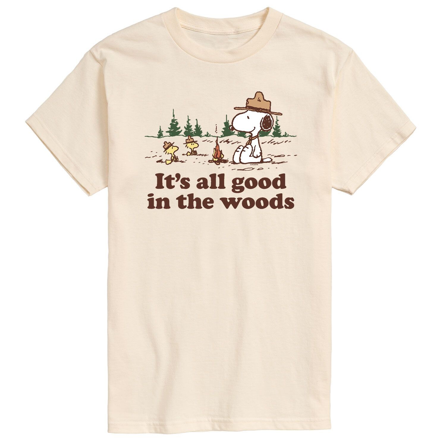 

Мужская футболка Peanuts All Good In The Woods Licensed Character
