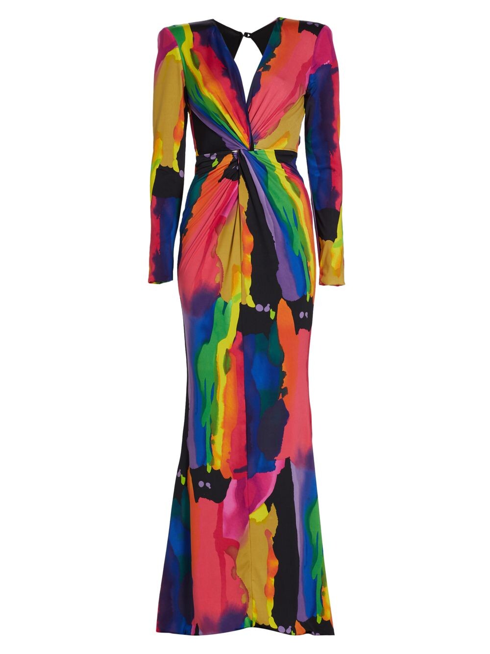 

Платье макси Evangeline из джерси Michael Costello Collection