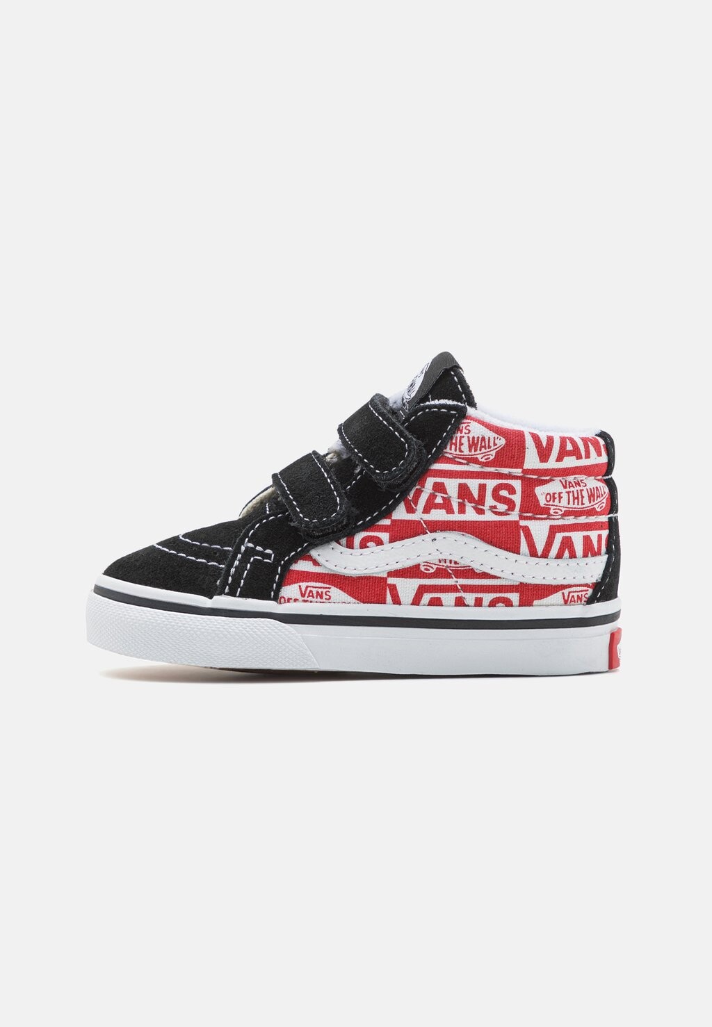 Туфли для первых шагов Sk8-Mid Reissue Unisex Vans, цвет black/racing red запчасти zdracing zd racing parts pvc body shell set black