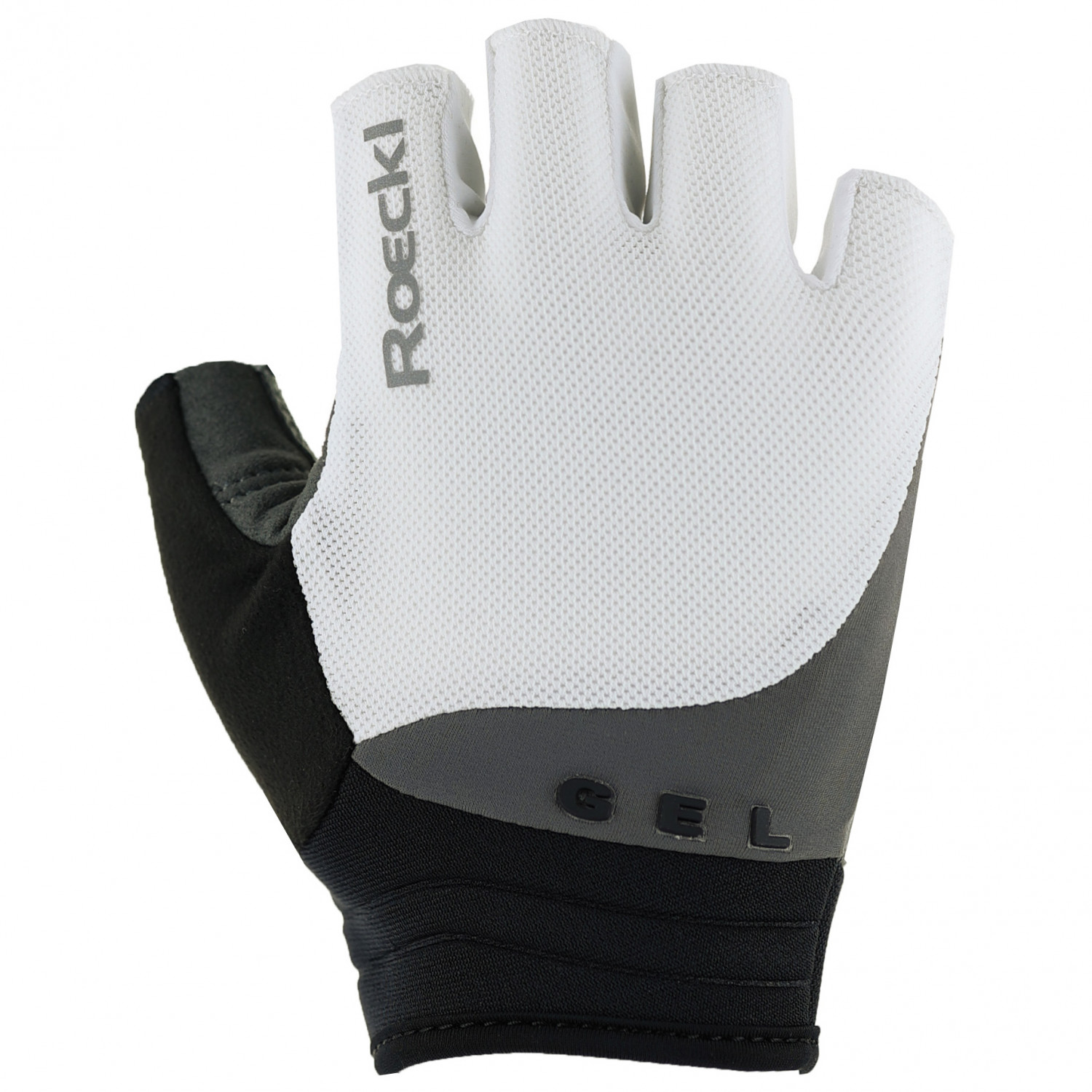 Перчатки Roeckl Sports Itamos 2, цвет White/Smoked Pearl новинка 2022 велосипедные спортивные перчатки для горного велосипеда велосипедные перчатки с закрытыми пальцами перчатки для мотокросса mx