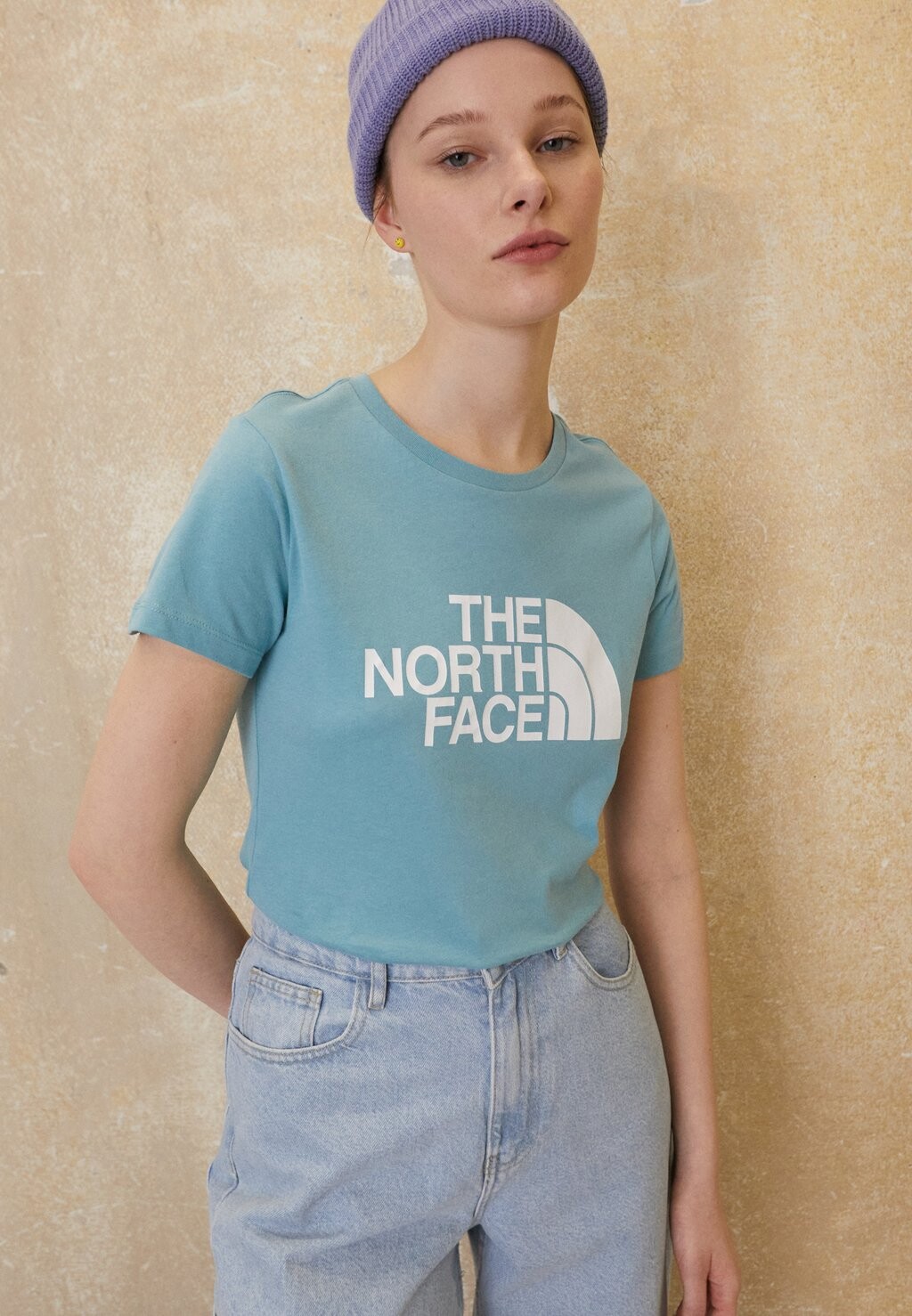 

Футболка с принтом The North Face, Серый