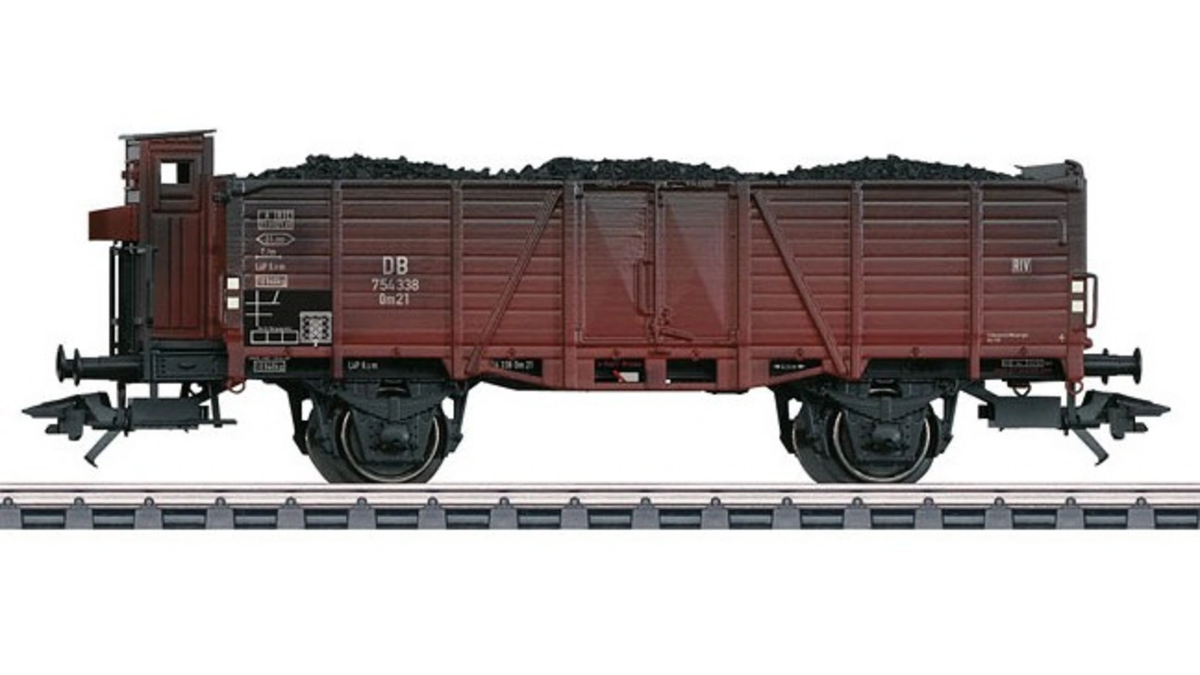 

Открытый полувагон с высокими бортами om 21 h0 iii db Märklin