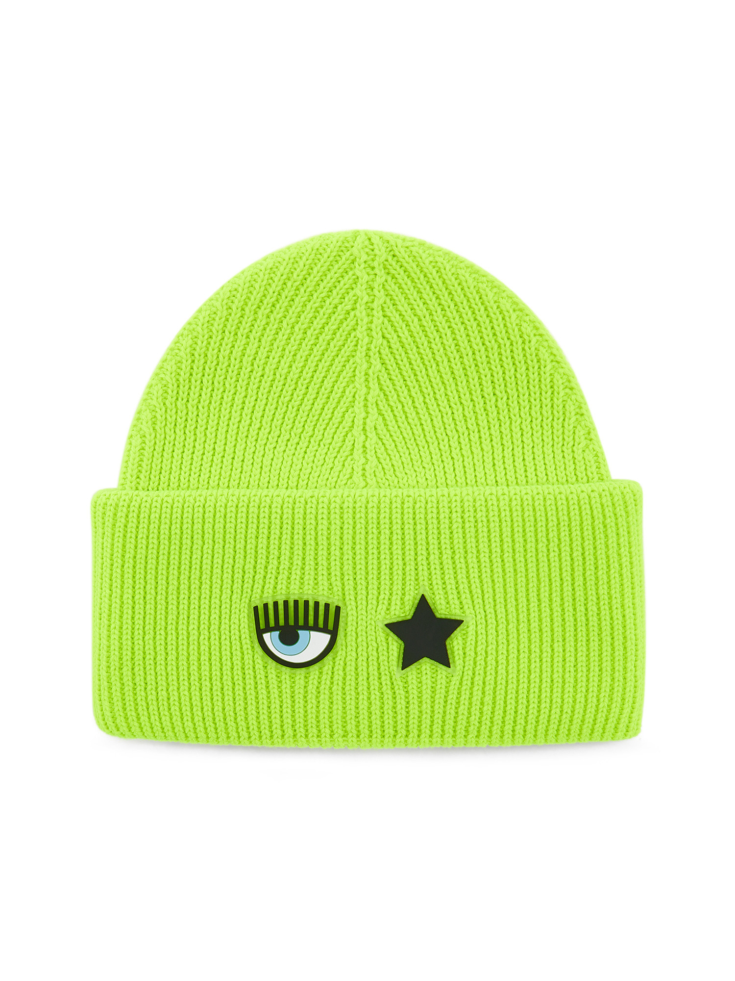 Chiara Ferragni шапка-бини с логотипом Eye Star, зеленый
