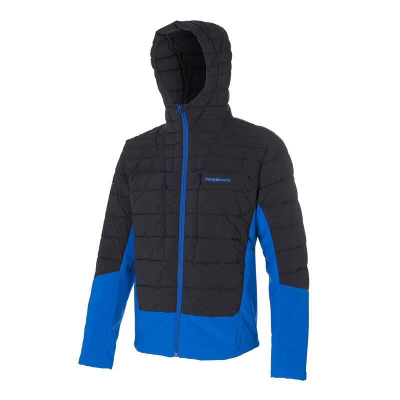 цена Мужская куртка из волокна Trangoworld Beraldi kb, черная/синяя