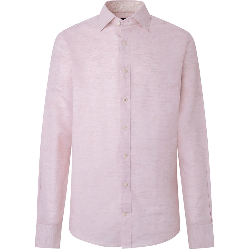 Рубашка с длинным рукавом Hackett Multi, розовый