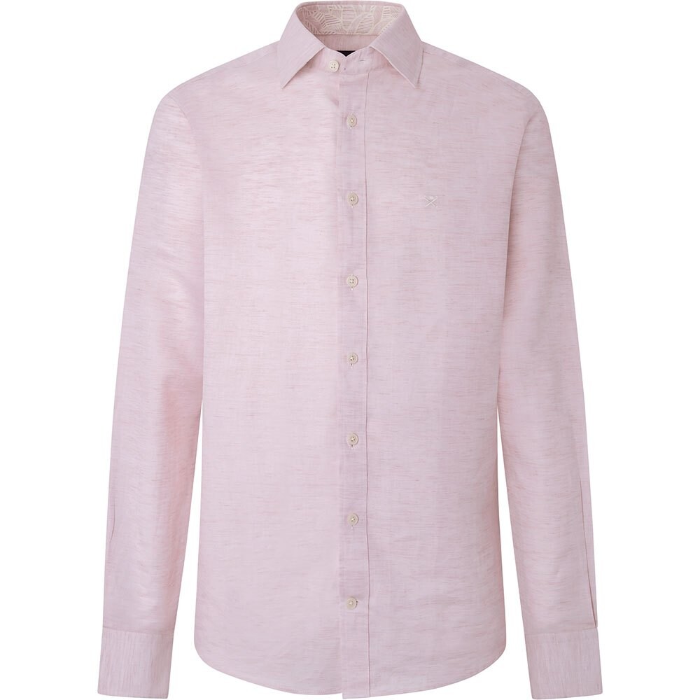 

Рубашка с длинным рукавом Hackett Multi, розовый
