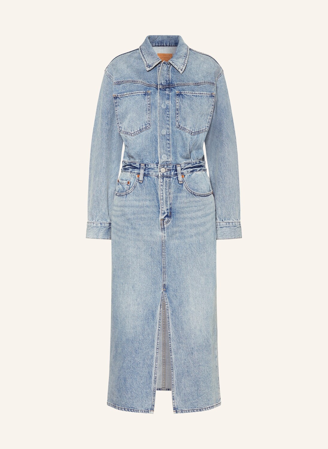 

Джинсовое платье в стиле вестерн Levi'S, индиго