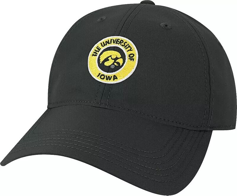 

Черная регулируемая шапка League-Legacy Iowa Hawkeyes для взрослых